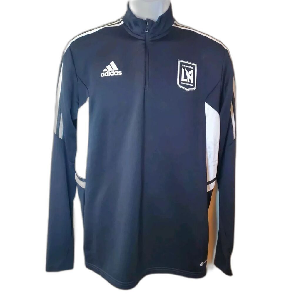 Adidas Aeroready Men's 1/4 Zip Top Medium Track Training LA Football Club